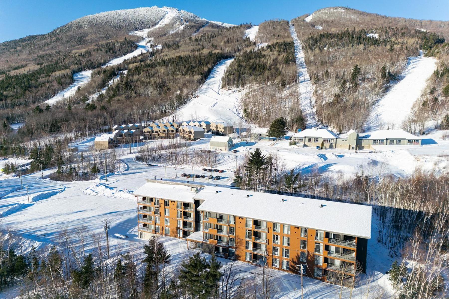 Les Appartements Du Massif De Charlevoix Петит-Ривьер-Сен-Франсуа Экстерьер фото